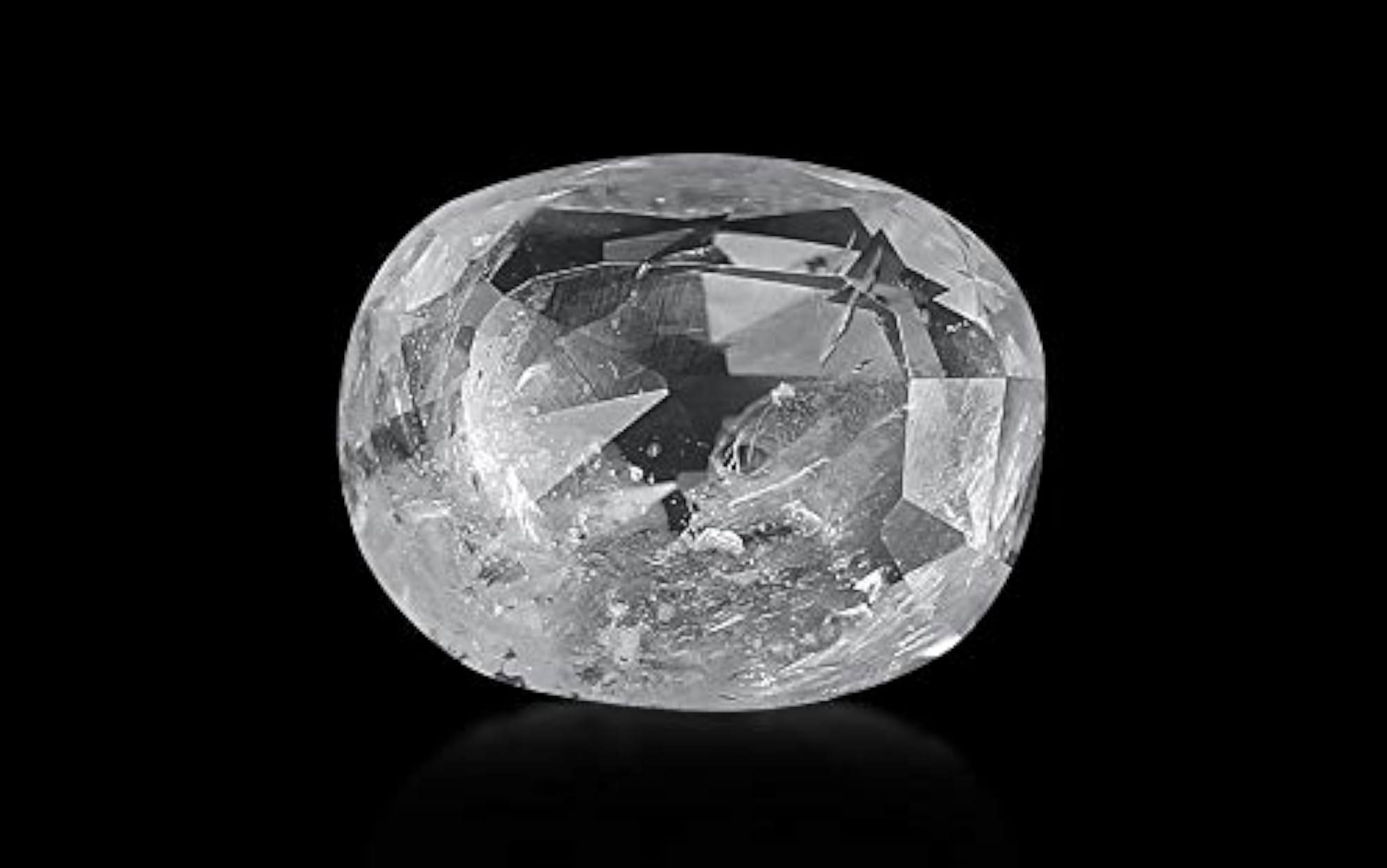 5.50 Carat Genuine White Sapphire Earth-mined Pendant